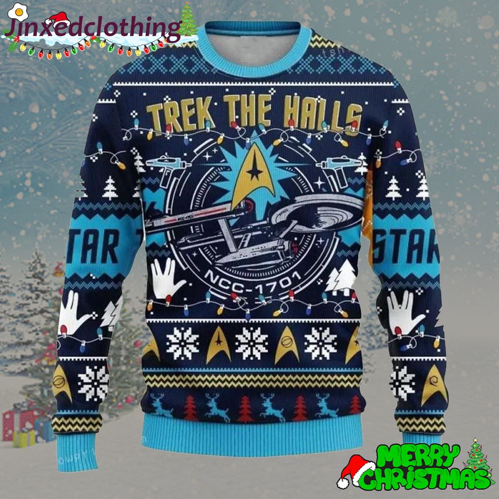 Trek The Halls Christmas Ugly Sweater Party 